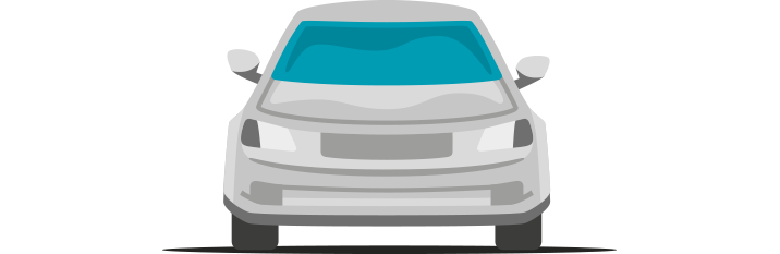 Réparation d'un impact sur pare-brise, vitrage automobile à Arles