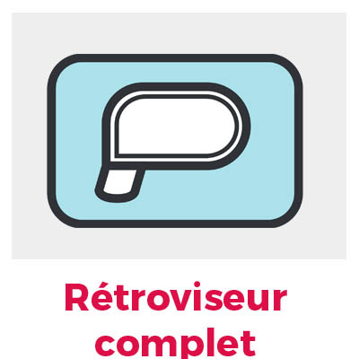 Rétroviseur complet
