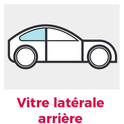 Vitre latérale arrière